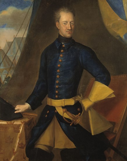 Charles XII (1682-1718), early-mid 18th century. Creator: Johan David Swartz.