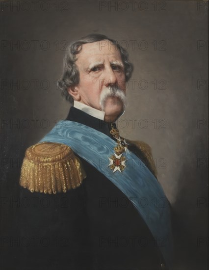 Ludvig Manderström, 1806-1873, 1870. Creator: Johan Vilhelm Gertner.