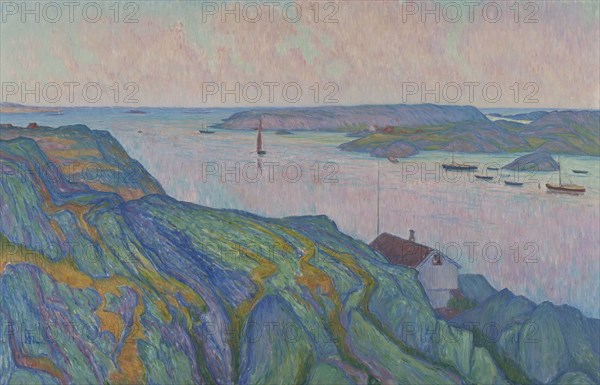 Kyrkesund, 1911. Creator: Karl Nordström.