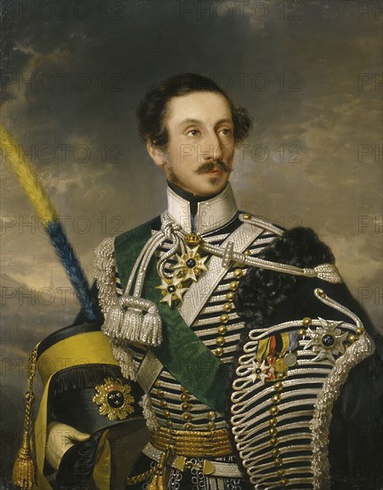 Karl Gustav Löwenhielm, 1790-1858, 1856. Creator: Leopold Fertbauer.