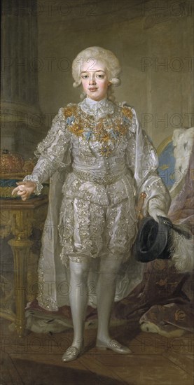 Gustav IV Adolf as a child. Creator: Lorens Pasch the Younger.