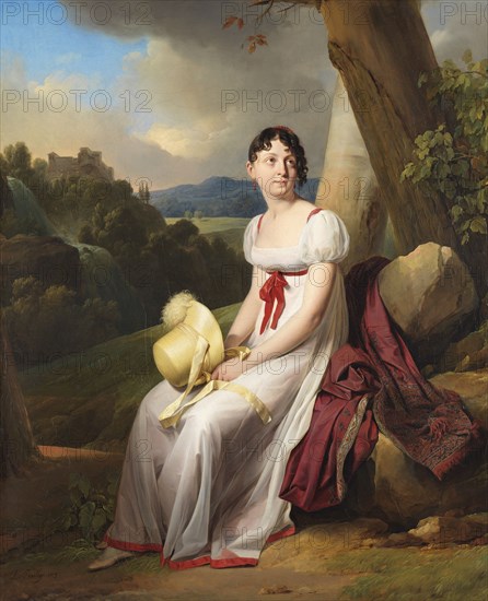 Madame Saint-Ange Chevrier, 1807. Creator: Louis Leopold Boilly.