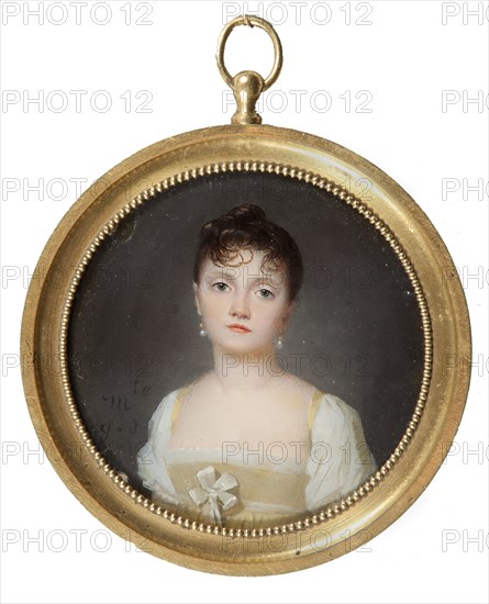 Unknown lady, late 18th-early 19th century. Creator: Marguerite Gerard.