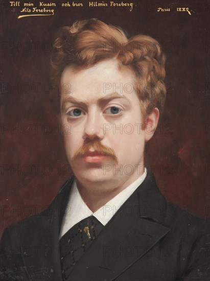 Hilmer Forsberg, Bank Director, 1882. Creator: Nils Forsberg.