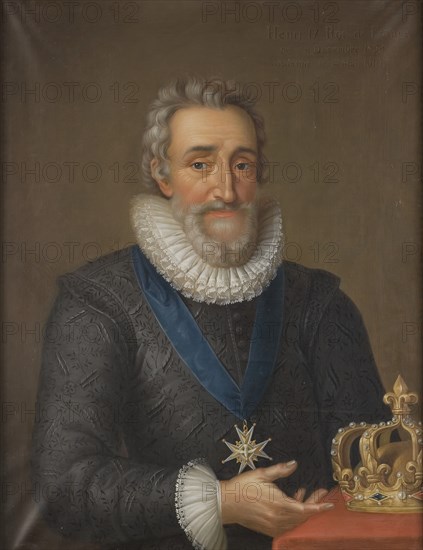 Henry IV, 1553-1610, King of France, c16th century. Creator: Anon.