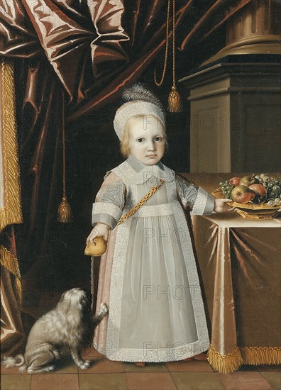 Karl Gustav, 1648-1703, Prince of Baden-Durlach, 1651. Creator: Anon.