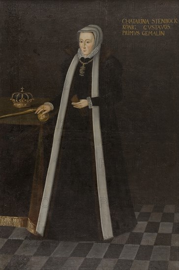 Katarina Stenbock, 1535-1621, Queen of Sweden, c16th century. Creator: Anon.