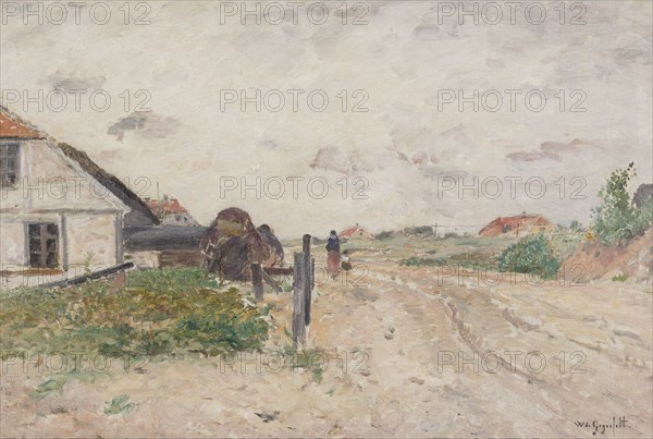 Landscape from Skagen, 1878. Creator: Wilhelm von Gegerfelt.