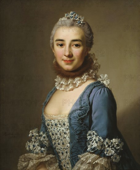 Portrait of a Lady, 1753. Creator: Alexander Roslin.