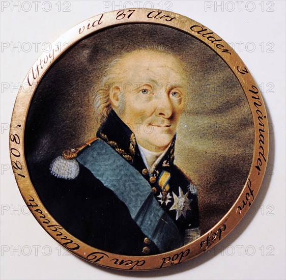 Portrait of Vice Admiral Fredrik Henrik af Chapman, 1808, early 19th century. Creator: Anders Gustaf Andersson.