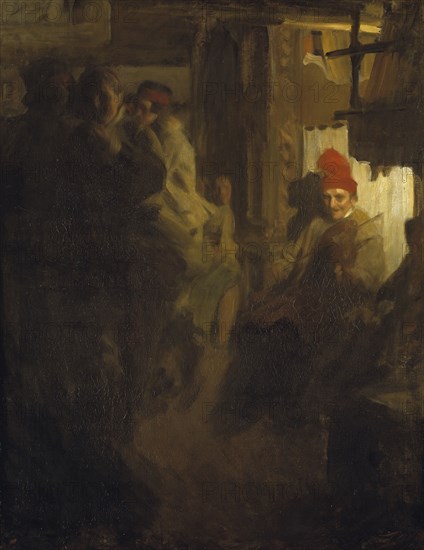 Dance in Gopsmor, 1906. Creator: Anders Leonard Zorn.