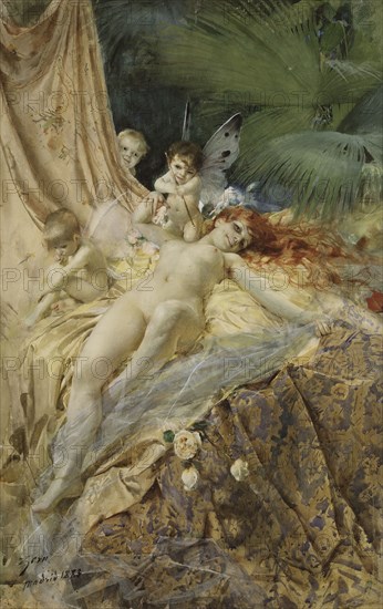 Love nymph. Creator: Anders Leonard Zorn.