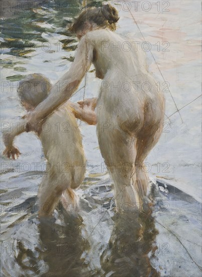 Une première, 1888. Creator: Anders Leonard Zorn.