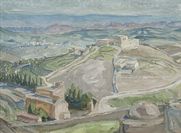 Study from Gethsemane, 1921. Creator: Anna Katarina Boberg.