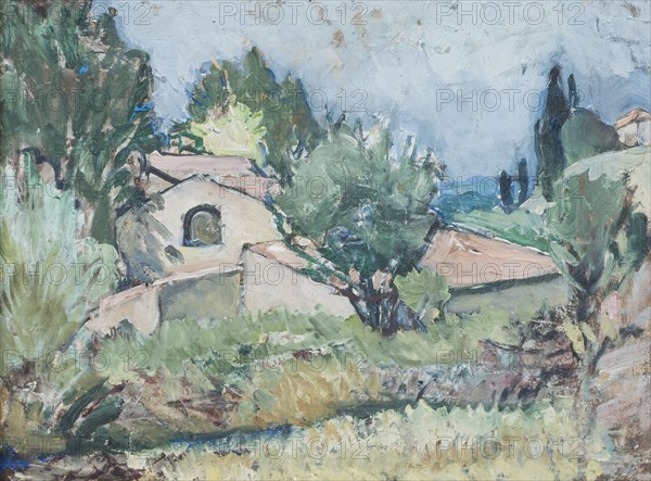 Study from the South of France, 1927. Creator: Anna Katarina Boberg.