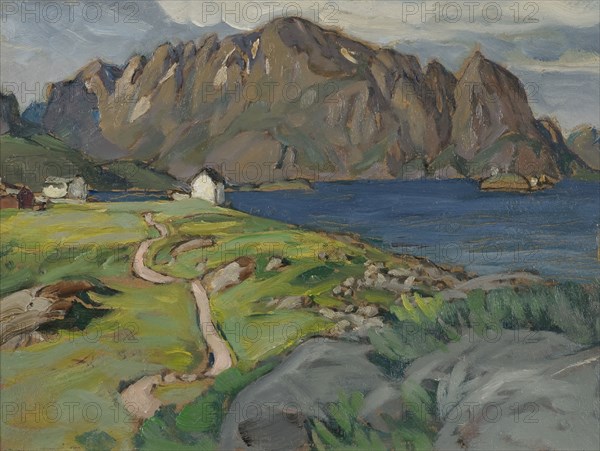 Summer, Store Molla. Study from Lofoten. Creator: Anna Katarina Boberg.