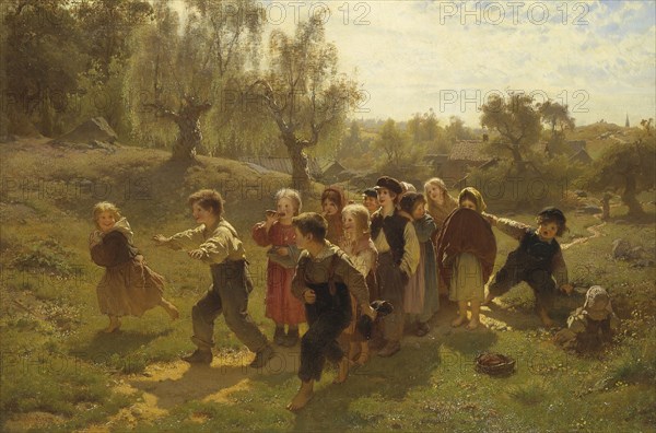 The Game. Creator: Johan August Malmström.