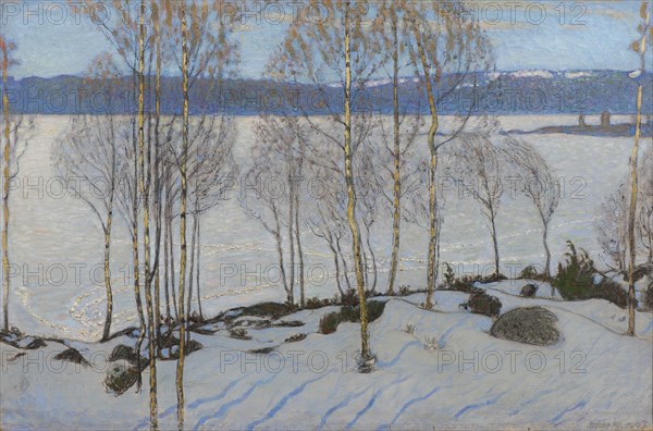 The Approach of Spring, 1903. Creator: Bjorn Ahlgrenson.