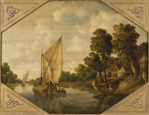 River Landscape. Creator: Bonaventura Peeters I.