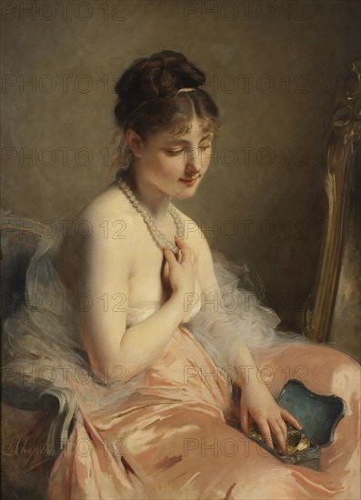 The Pearl-necklace, c19th century. Creator: Charles Chaplin.