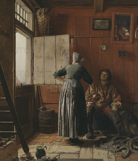 The Home-Coming, 1885. Creator: Ferdinand Fagerlin.