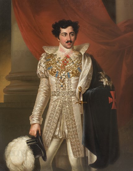 Oscar I, 1799-1859, c1830s. Creator: Fredric Westin.