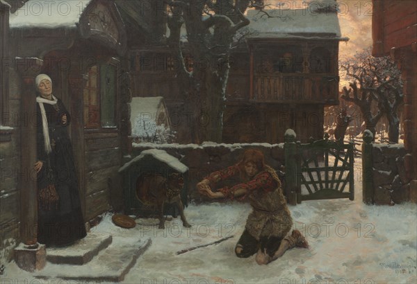 The Prodigal Son, 1885. Creator: Georg von Rosen.