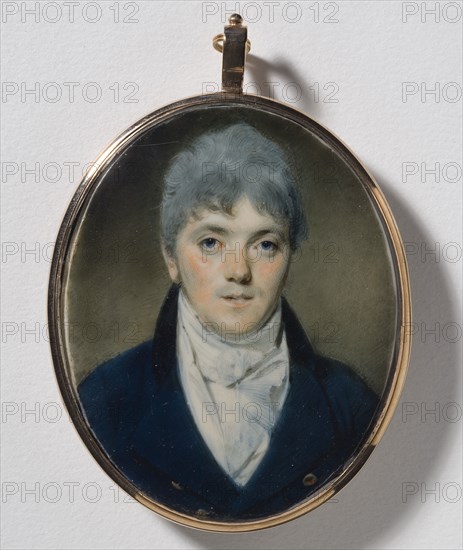 Unknown gentleman, c19th century. Creator: George Chinnery.