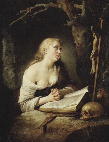 The Penitent Magdalen. Creator: Gerrit Dou.