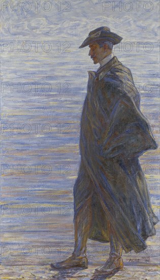 The Poet. Verner von Heidenstam, Author, 1911. Creator: Johan Axel Gustav Acke.