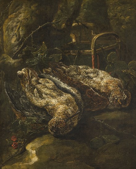 Still Life with Woodcocks. Creator: Jan Fyt.