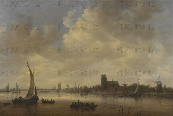 View from Dordrecht, 1655. Creator: Jan van Goyen.