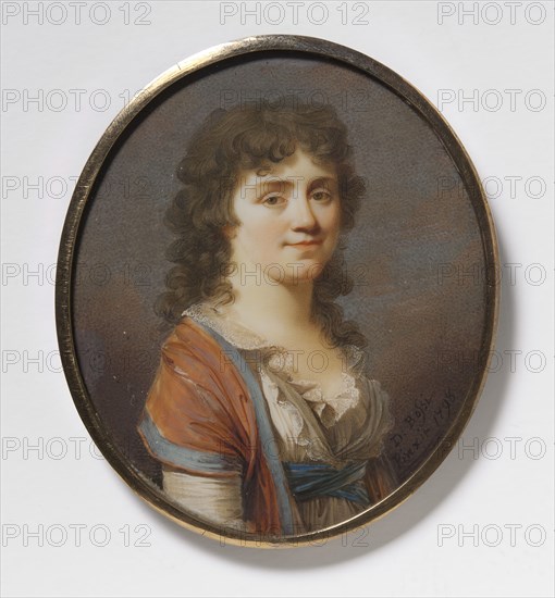 Ulrica Scharp (1743-1839), born Liedman, 1798. Creator: Giovanni Domenico Bossi.