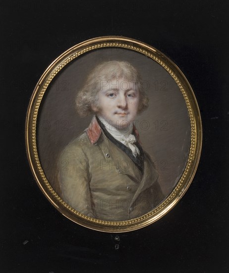 Self portrait, 1800. Creator: Lorentz Svensson Sparrgren.