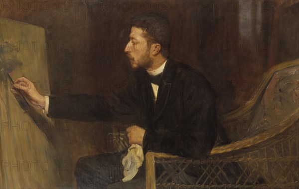 Prince Eugen, 1895. Creator: Oscar Bjorck.