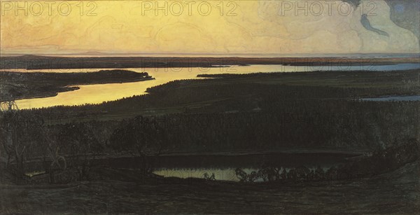 Our Country. Motif from Dalsland, 1902. Creator: Otto Hesselbom.