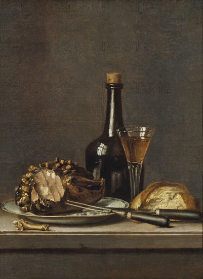 Still Life, mid-18th-early 19th century. Creator: Per Hillestrom.