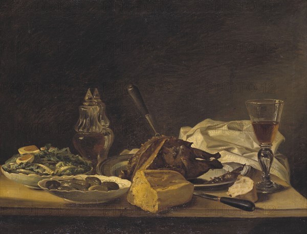 Still Life, mid-18th-early 19th century. Creator: Per Hillestrom.