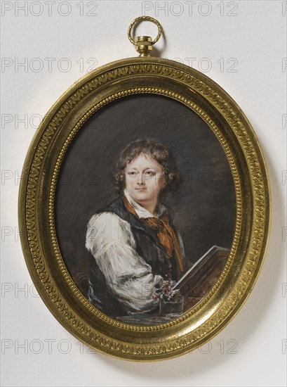 Self portrait, c1770. Creator: Peter Adolf Hall.