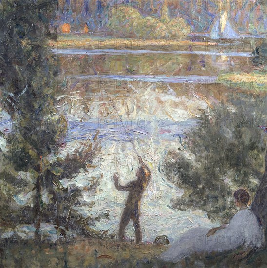 Park Landscape, Tyresö, 1910. Creator: Sven Richard Bergh.