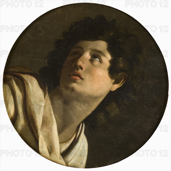 Portrait of a Young Man, 17th century. Creator: School of Caravaggio.