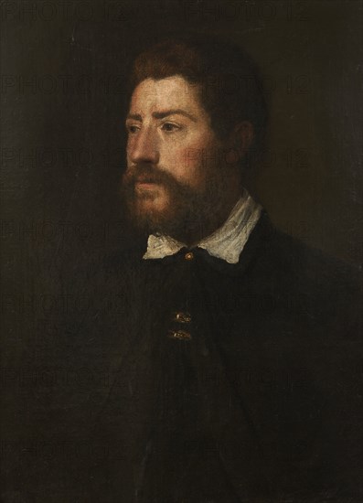 Portrait of a Man, c16th century. Creator: School of Giulio Campi.