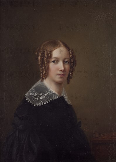 Self portrait, c1830. Creator: Sophie Adlersparre.