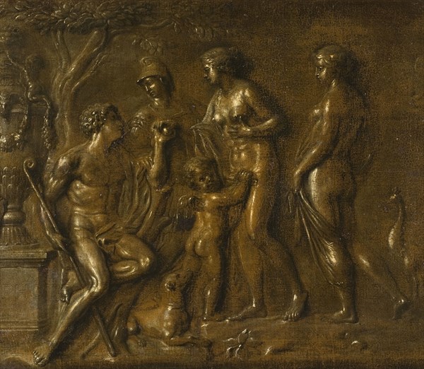 The Judgement of Paris, c17th century. Creator: Unknown.