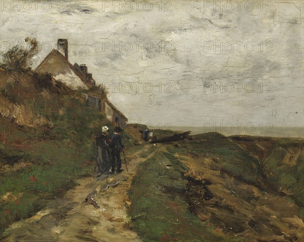 View at Menil-Val, 1878. Creator: Wilhelm von Gegerfelt.