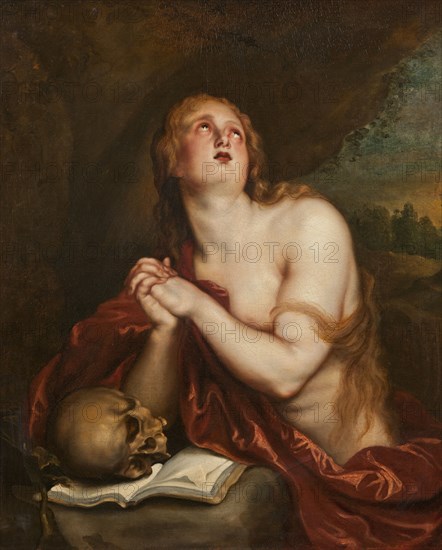 The Penitent Magdalen. Creator: Workshop of Anthony van Dyck.