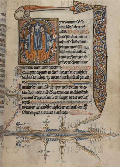 Psalter,  c.1240. Creator: Workshop of William de Braile.