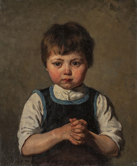 Portrait of a Boy, c1900s. Creator: Jenny Nystrom.