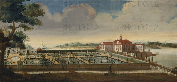 View of Ulriksdal with the Orangery Seen from the South, 1732. Creator: David von Coln.