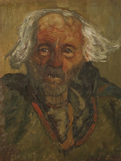 White-Haired Lapp, Kvikkjokk, c1900s. Creator: Helmer Osslund.